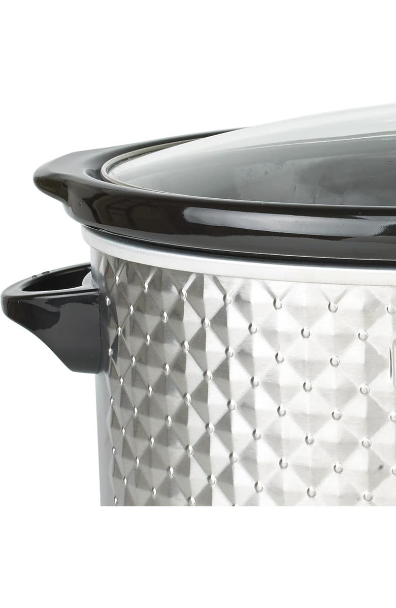 Brentwood Slow Cooker, Alternate, color, Silver