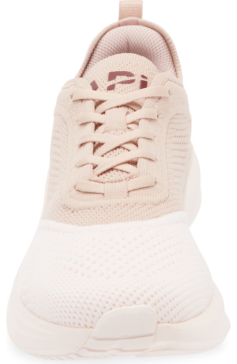 APL TechLoom Dream Running Shoe, Alternate, color, Creme / Rose Dust / Burgundy