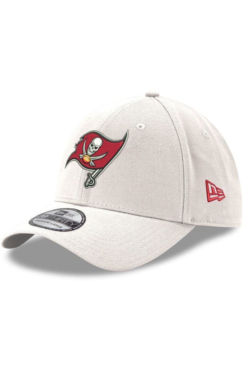 New Era Men's New Era White Tampa Bay Buccaneers Iced II 39THIRTY Flex Hat, Main, color, White