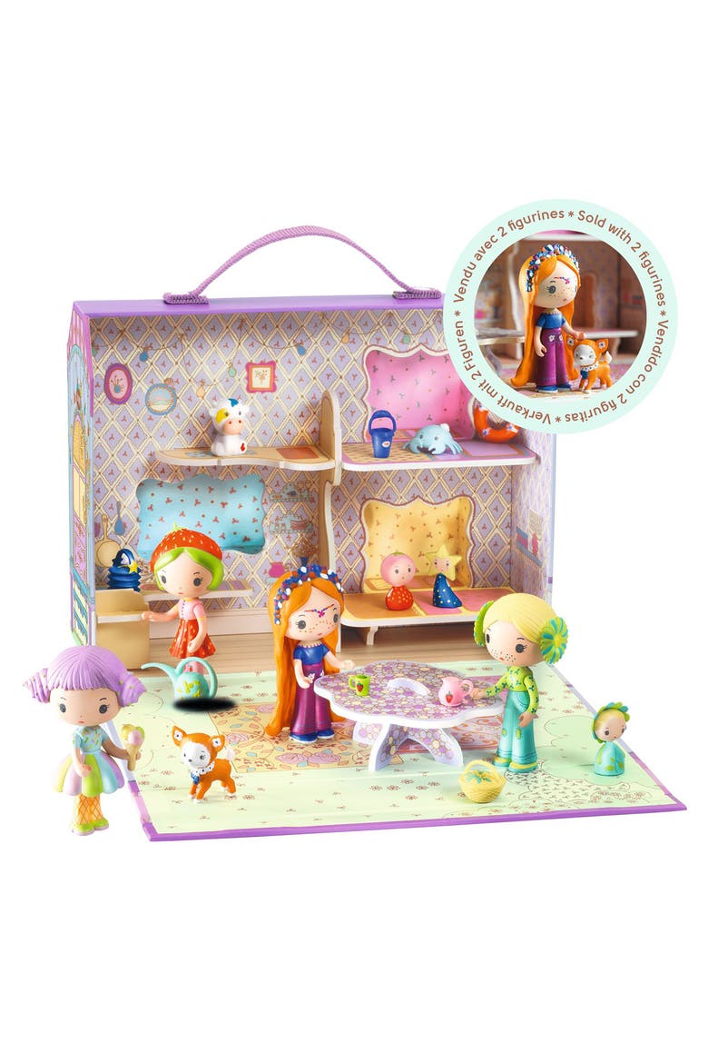 Tinyly Bluchka & Indie House Playset, Alternate, color, MULTI