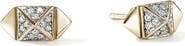 John Hardy Icon Stud Diamond Stud Earrings