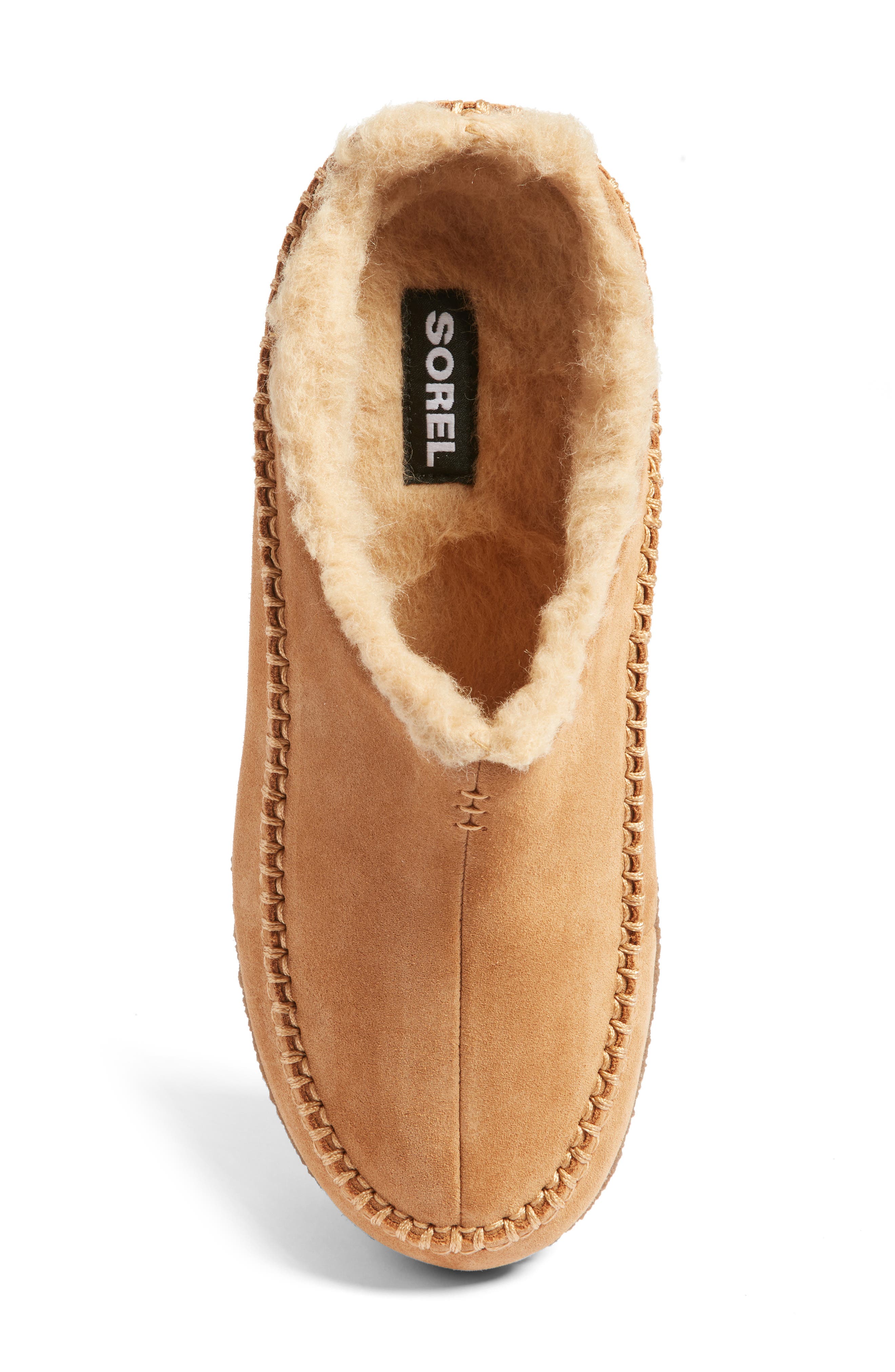 SOREL Falcon Ridge II Scuff Slipper, Alternate, color, Camel Brown Curry