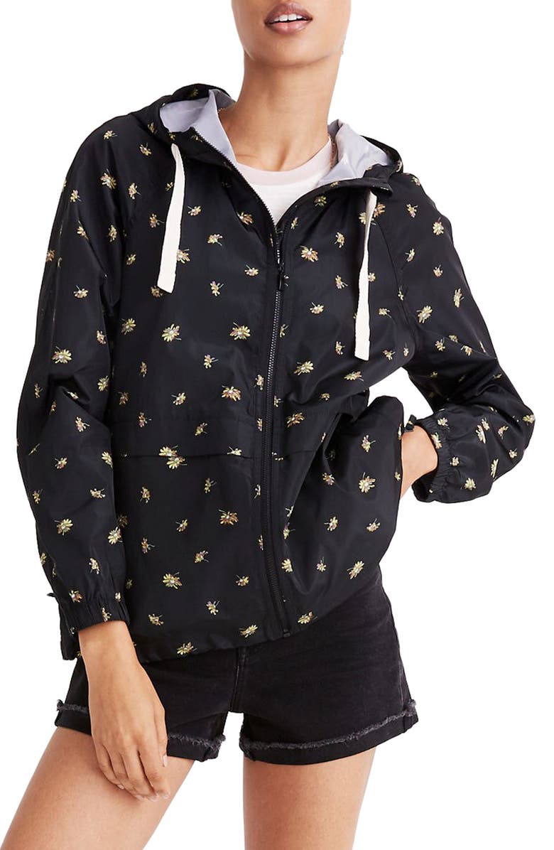 Madewell Raincheck Packable Rain Coat, Main, color, 