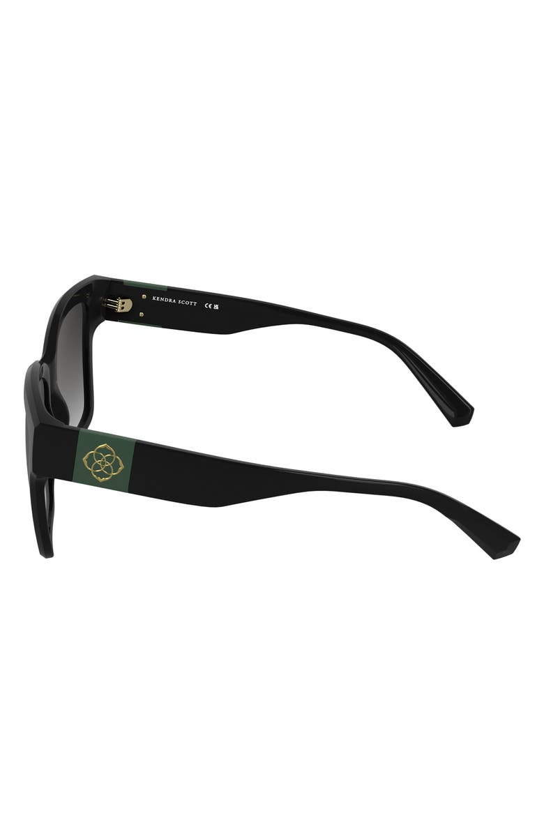 Kendra Scott Dira 56mm Rectangular Sunglasses, Alternate, color,