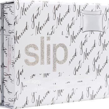 Just Married Pure Silk Pillowcase Duo