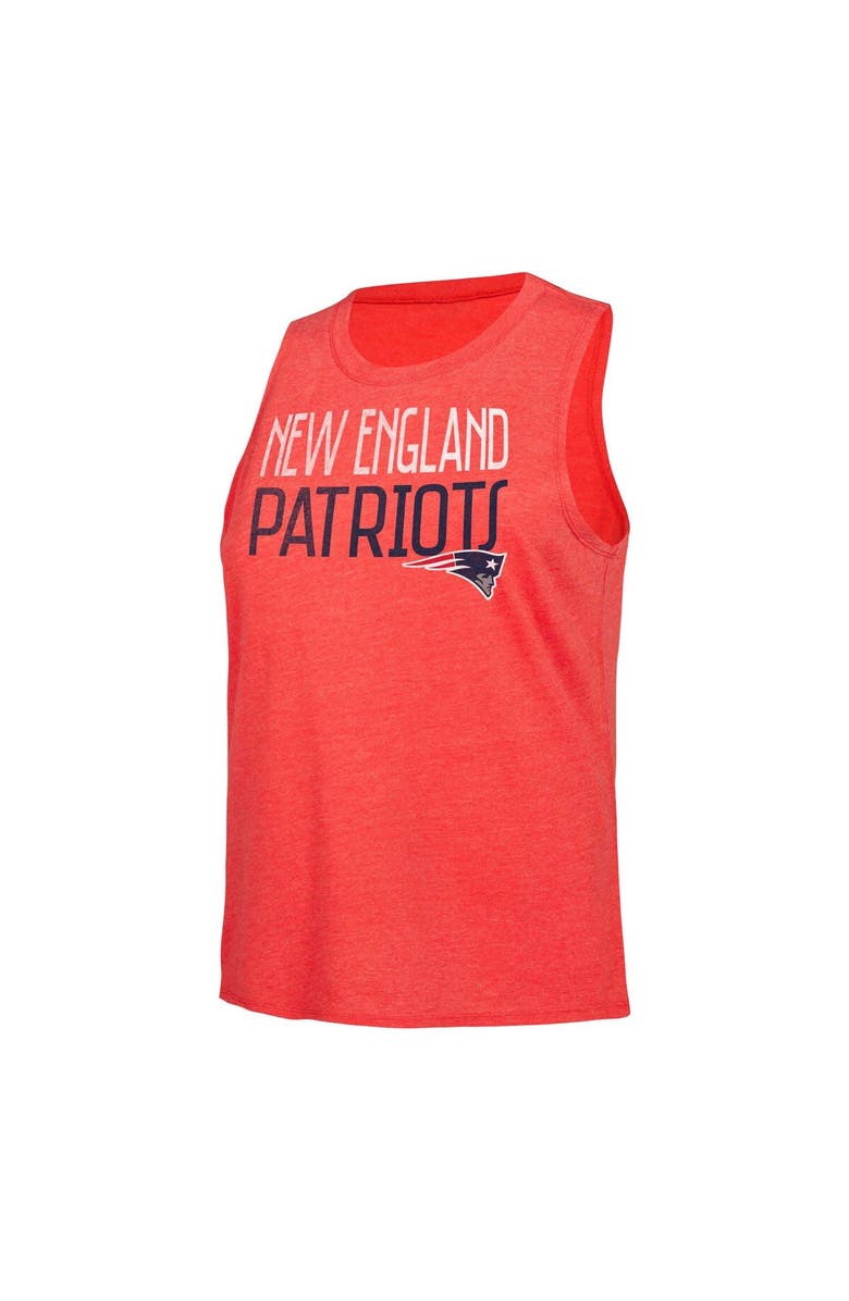 CONCEPTS SPORT Women's Concepts Sport Navy/Red New England Patriots Muscle Tank Top & Pants Lounge Set, Alternate, color, Navy