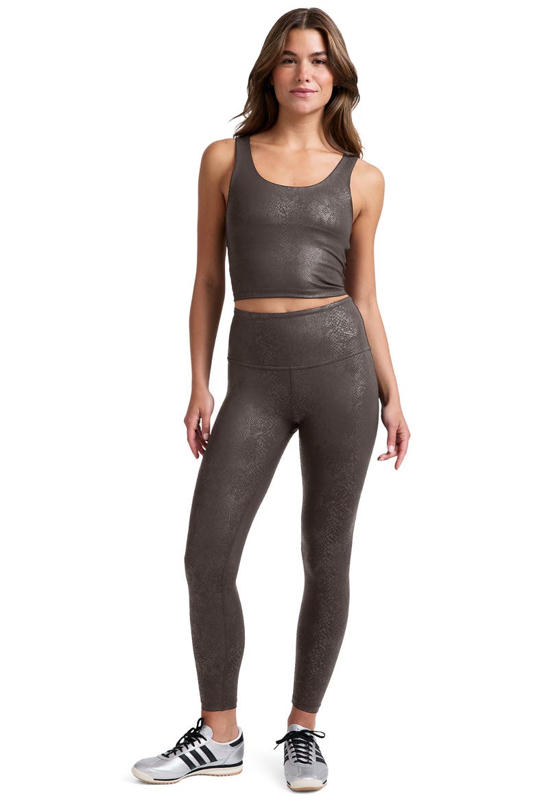 PowerShine Crop Tank, Alternate, color, ESPRESSO VIPER