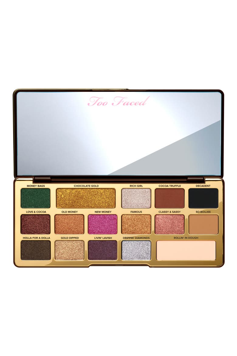 Chocolate Gold Eyeshadow Palette, Alternate, color, NO COLOR