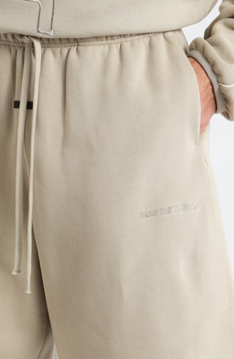 Fear of God Essentials Active Trace Relaxed Fit Drawtring Shorts, Alternate, color, Seal