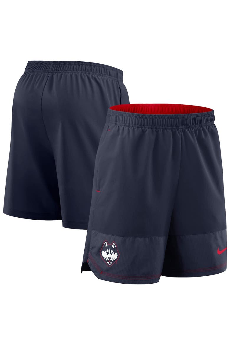 Men's Nike Navy UConn Huskies Woven Dri-FIT Shorts, Main, color, Navy