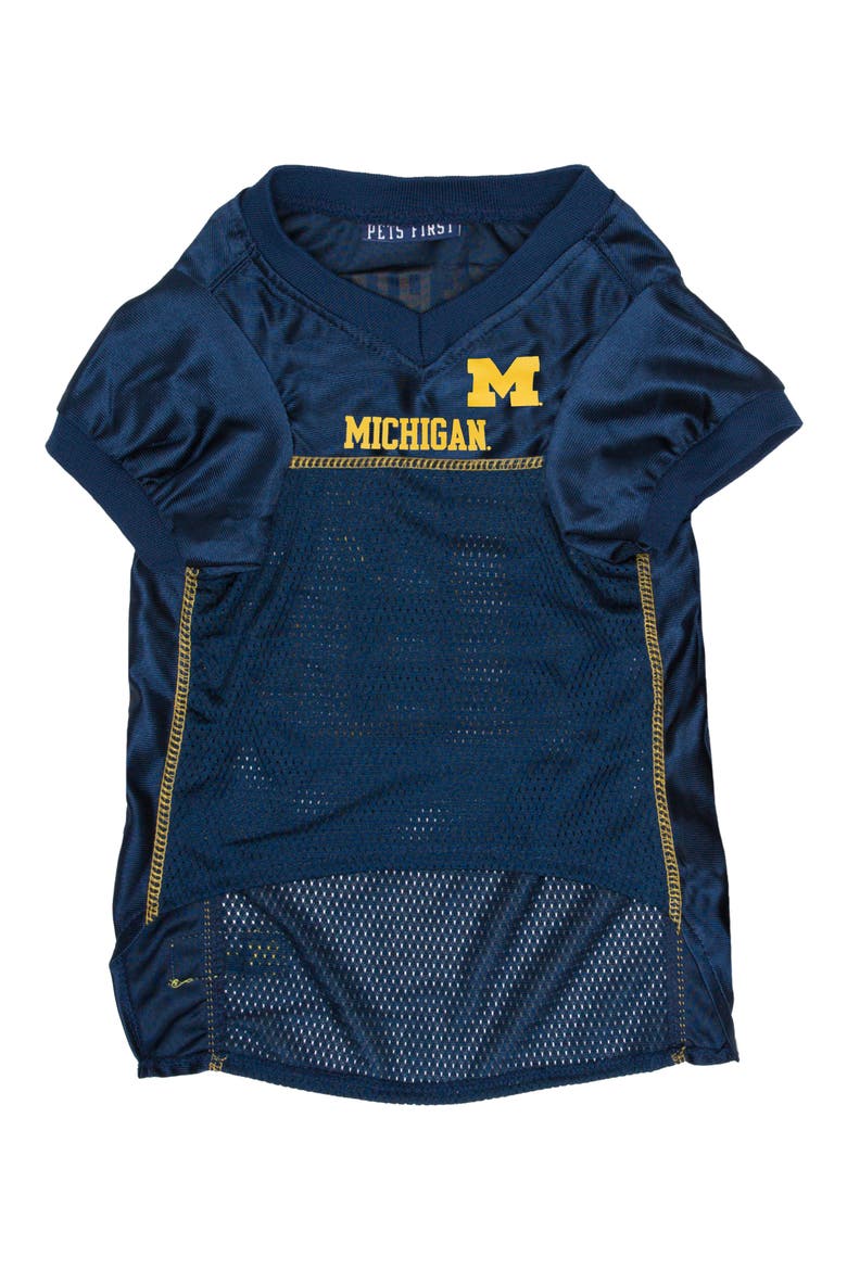 Michigan Mesh Dog Jersey, Alternate, color, BLUE