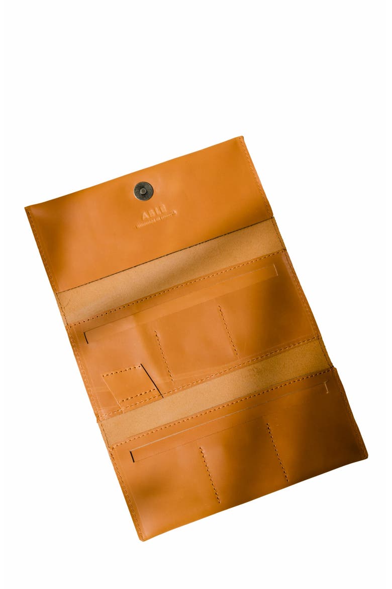 Debre Wallet, Alternate, color, Cognac
