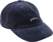 vowels Corduroy Logo Cap