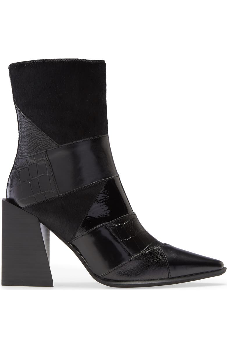 Jeffrey Campbell La-Siren Mixed Media Bootie, Alternate, color,