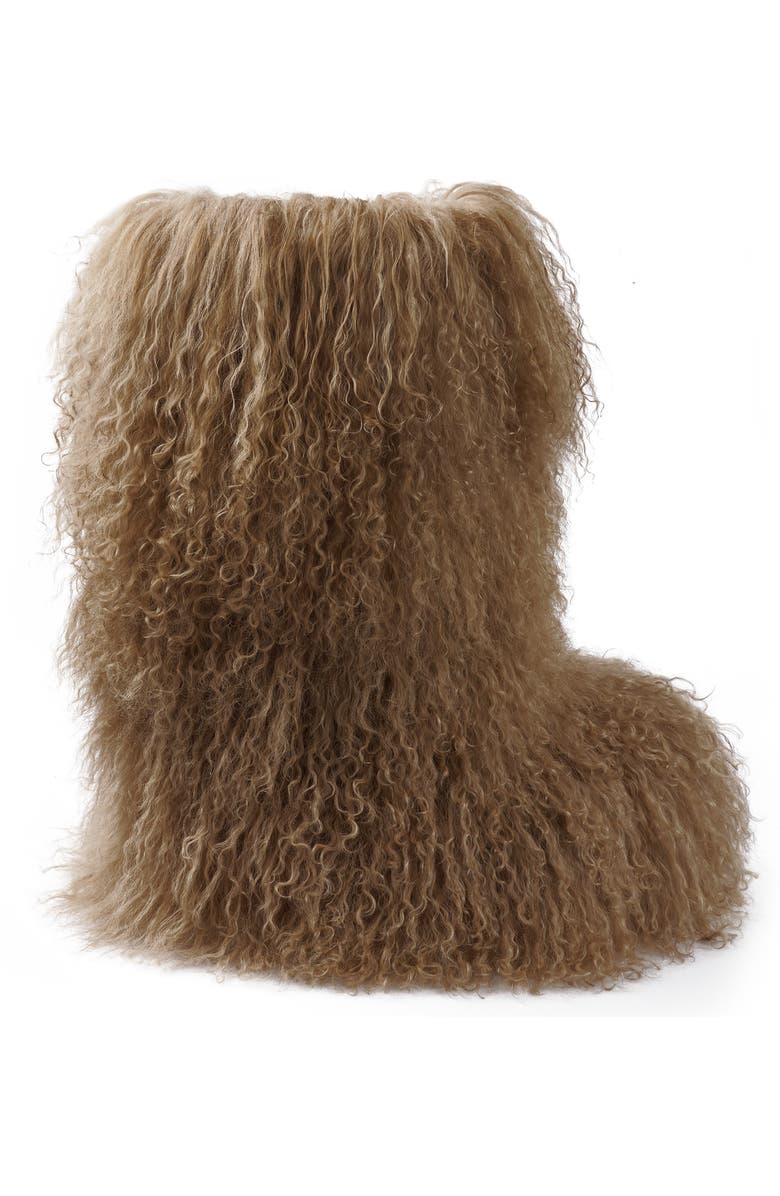 ZIGI Risha Genuine Shearling Knee High Boot, Alternate, color, Natural