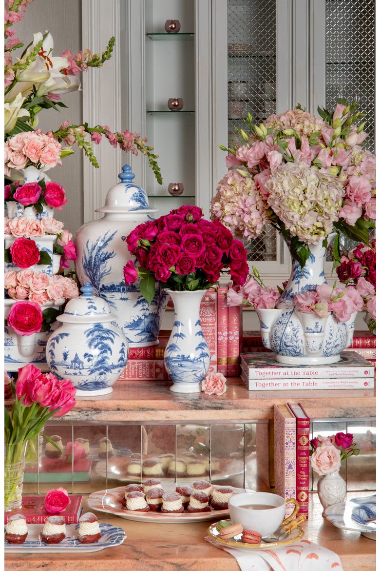 Country Estate Ginger Jar, Alternate, color, DELFT BLUE