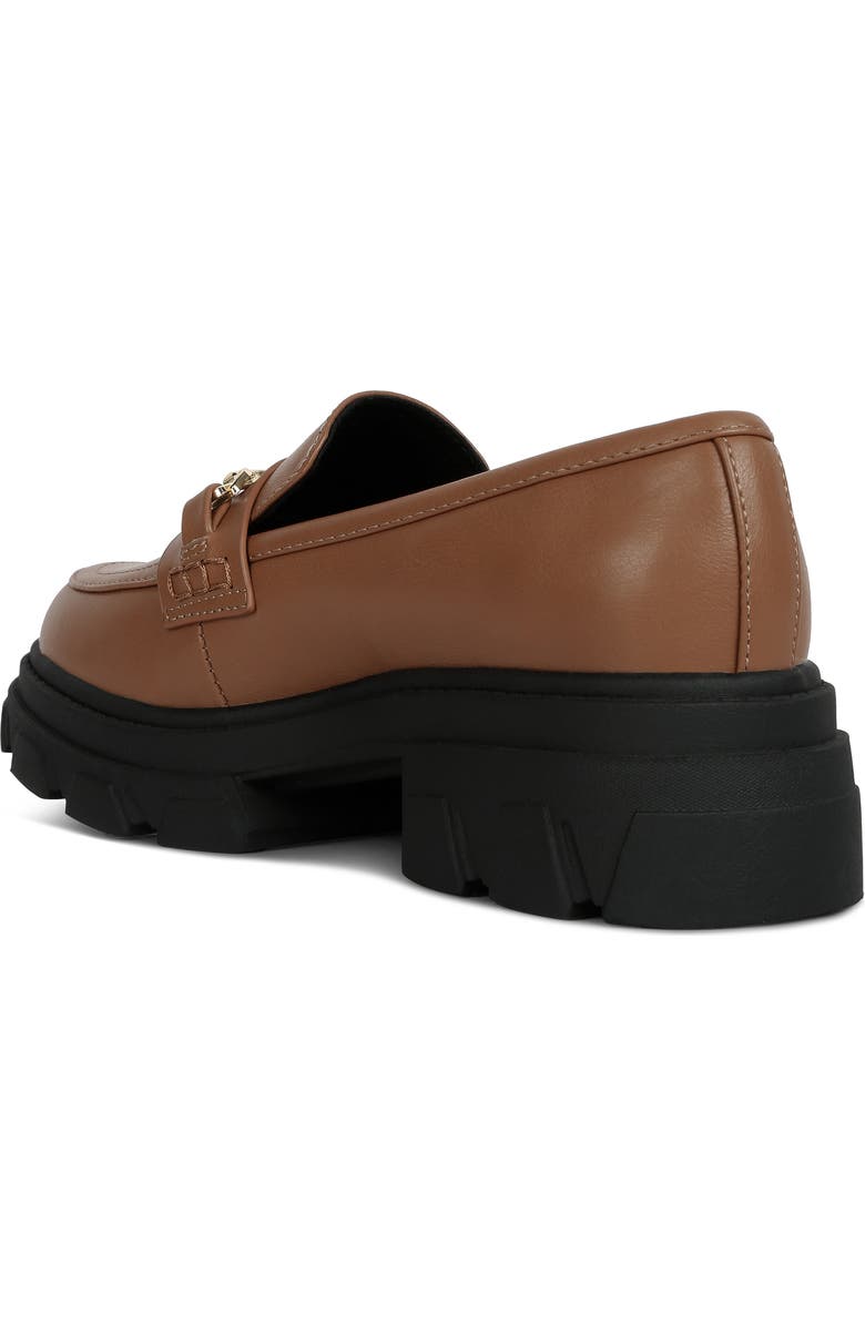 LONDON RAG Oklyn Horsebit Platform Loafer, Alternate, color, Light Tan