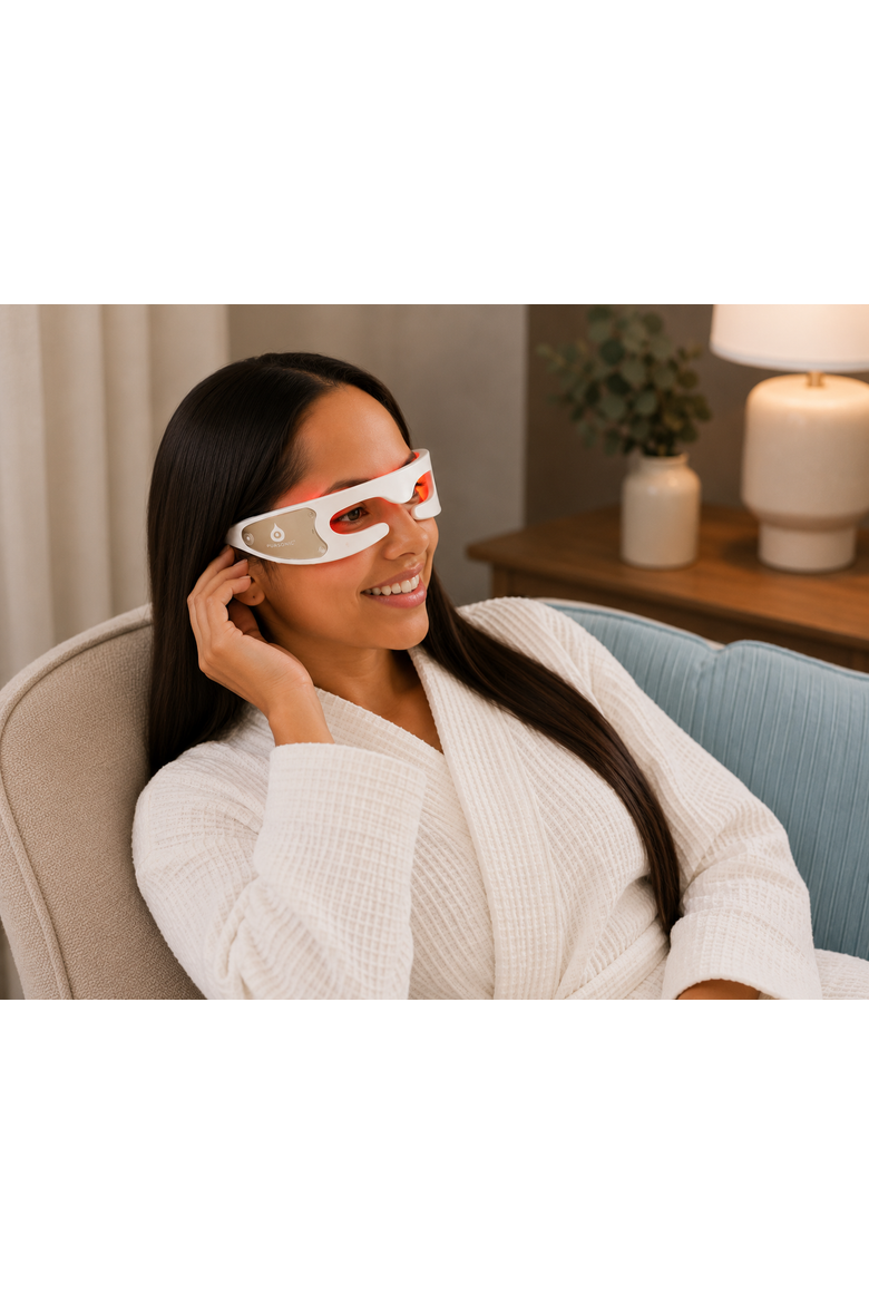LED Therapy Restoration Eye Mask-Anti-Aging, Alternate, color, White