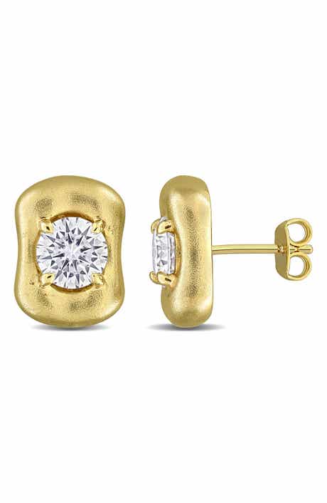 Moissanite Stud Earrings