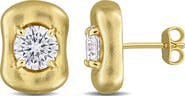 DELMAR Moissanite Stud Earrings