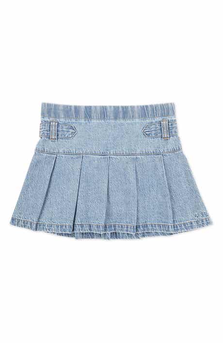 abercrombie kids Kids' Pleated Denim Skirt