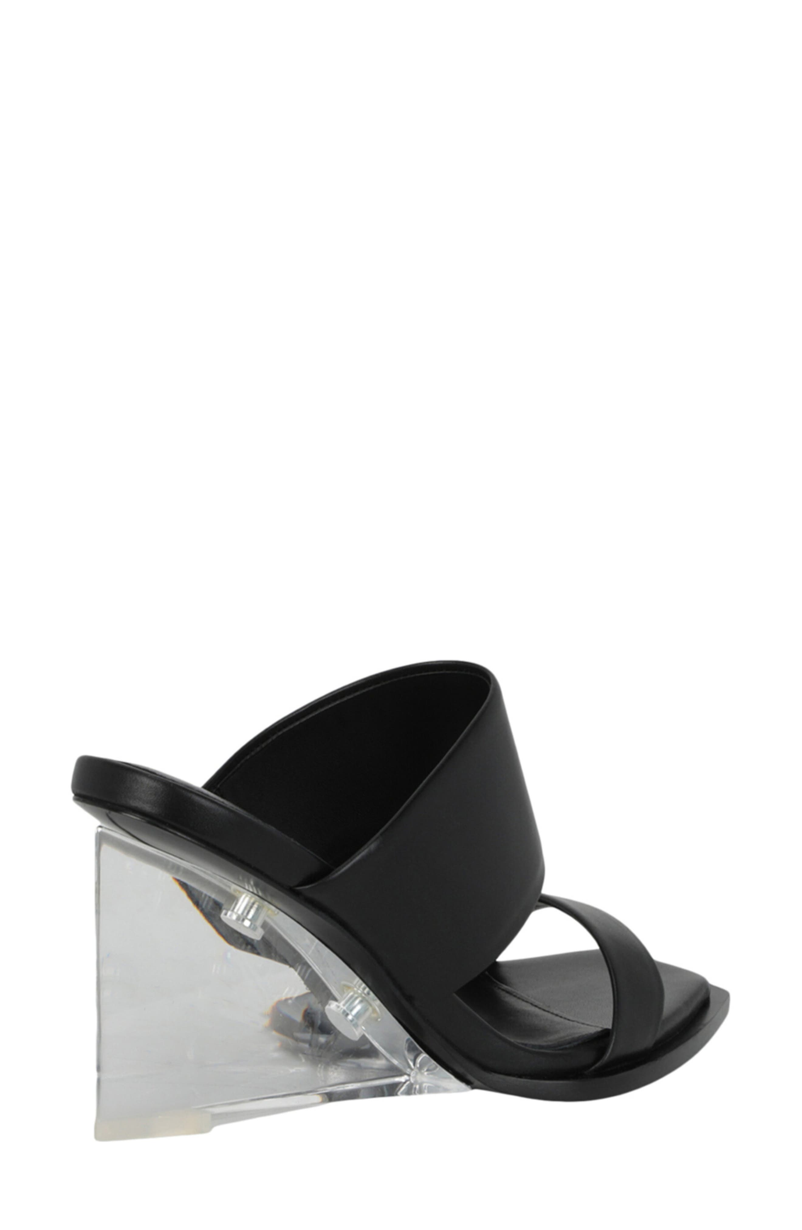 McQueen Shard Wedge Sandal, Alternate, color, 