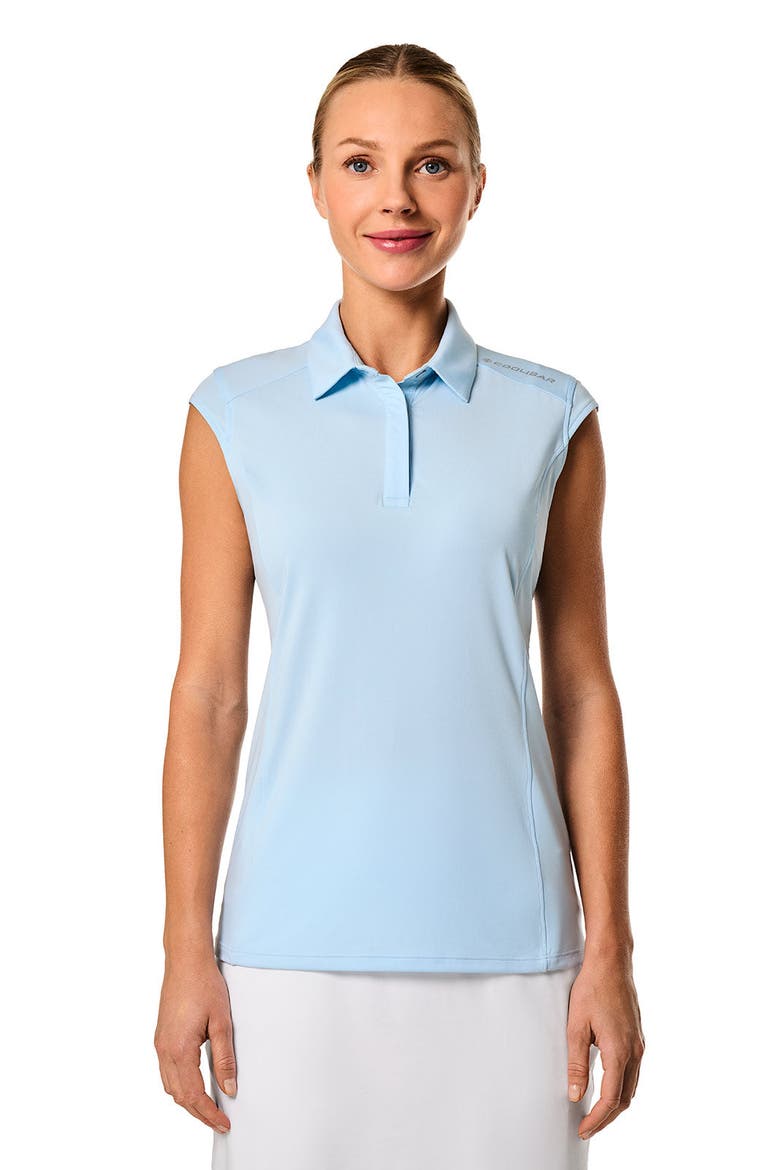 Women's Dew Performance Sleeveless Polo, UPF 50+ Sun Protection, Alternate, color, Skyride
