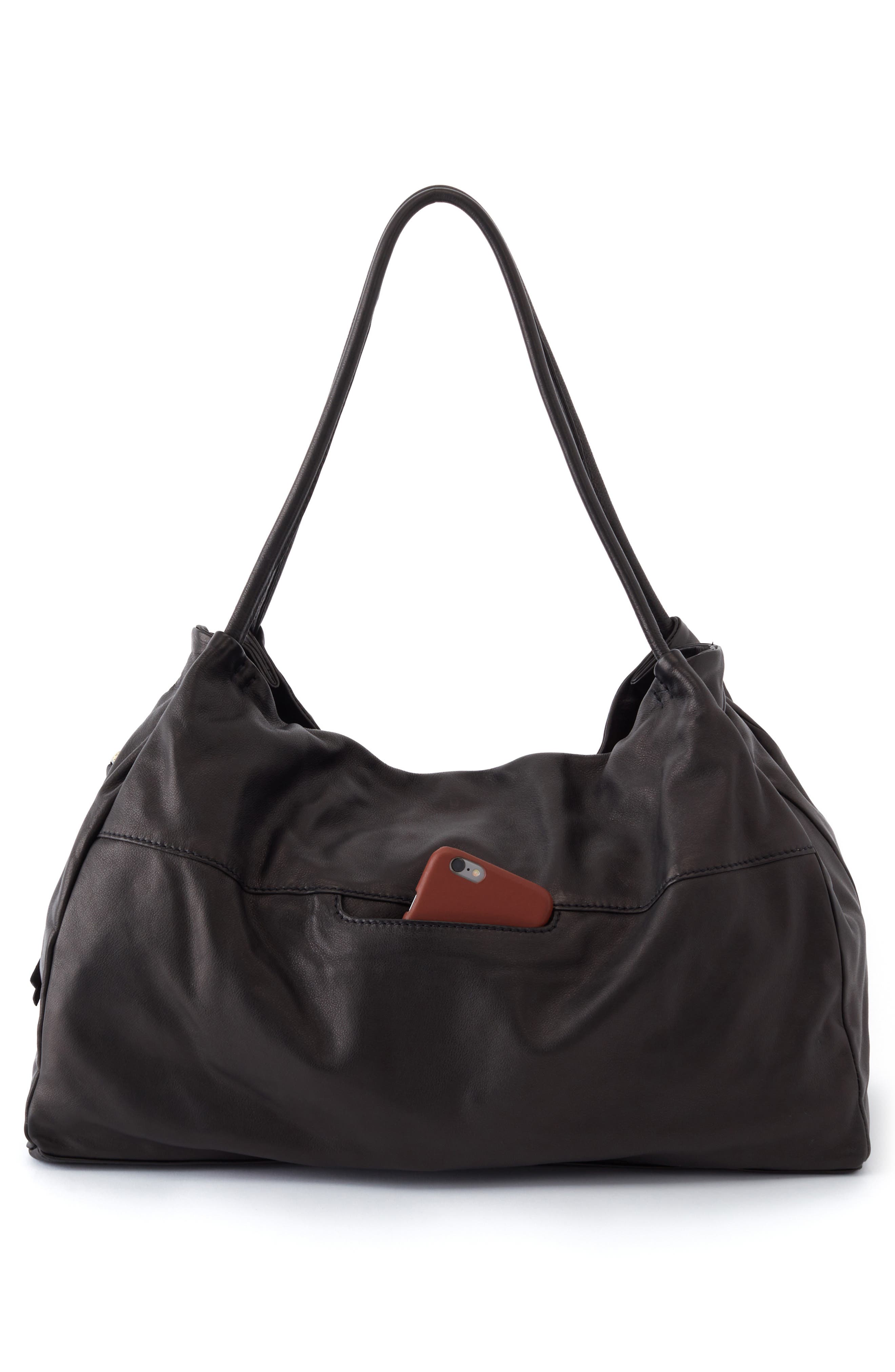 HOBO Prima Leather Shoulder Bag, Alternate, color, 