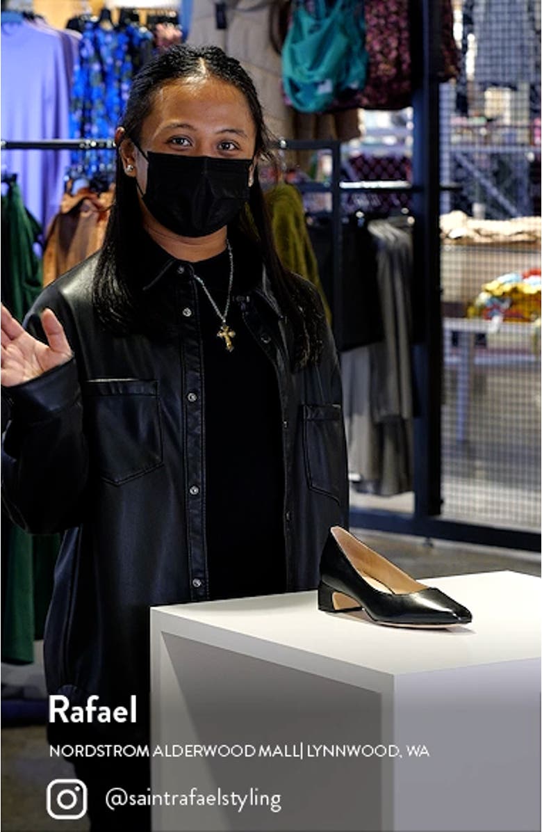 Florence Square Toe Pump, sales video thumbnail