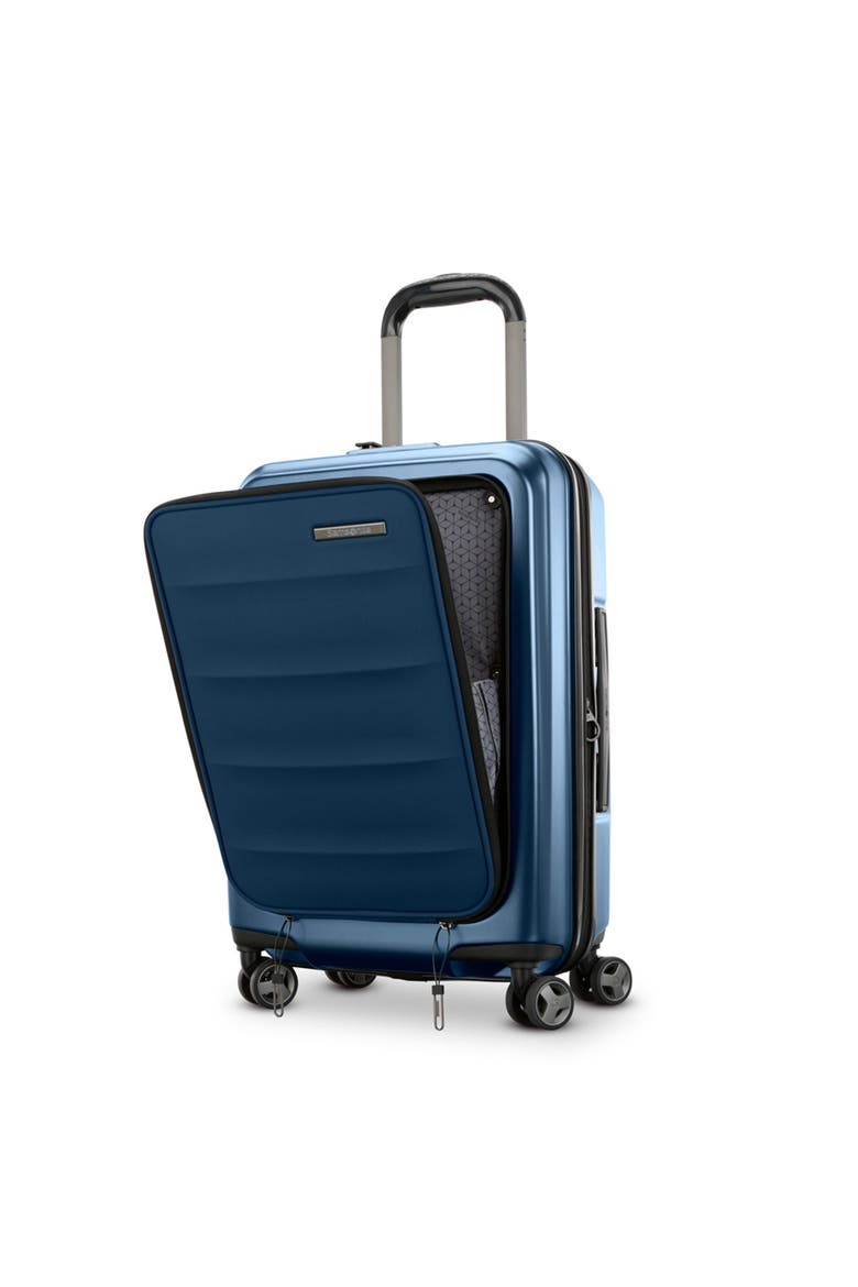 Octiv Hardside (Pro 21"/24") 2 Piece Spinner Luggage Set, Alternate, color, Blue Denim