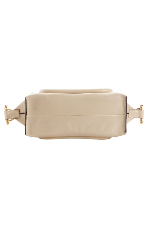 Chloé Chloe Women Ivory Leather Paraty 24 Handbag In Sweet Beige