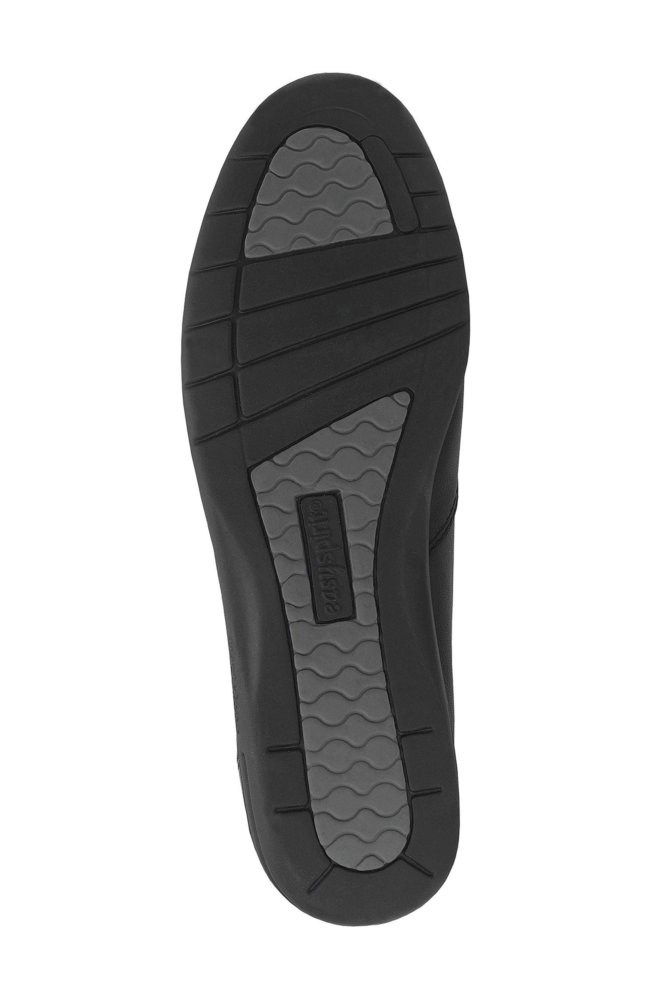 Easy Spirit Motion Sneaker, Alternate, color, Black Leather