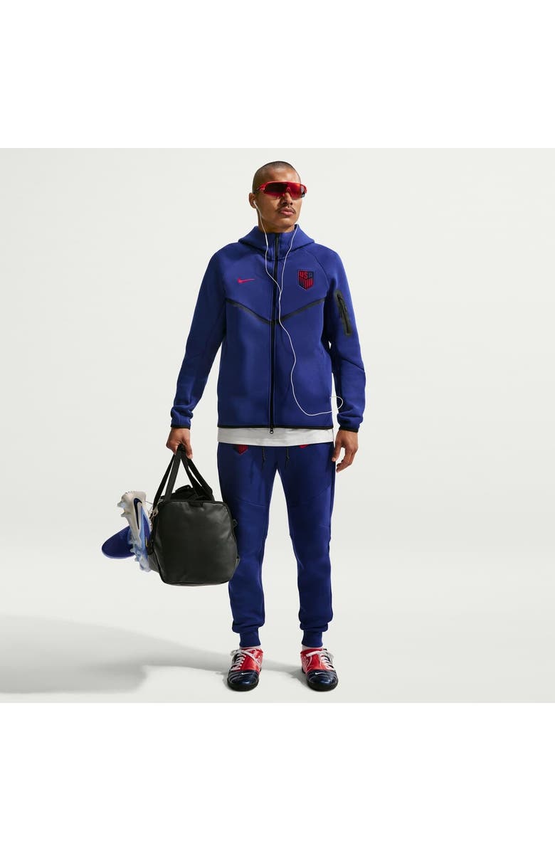 Nike Men's Nike Royal USMNT 2026 Tech Fleece Windrunner Raglan Full-Zip Hoodie, Main, color, Royal