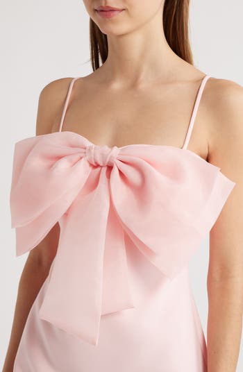 Zilla Bow Cocktail Minidress