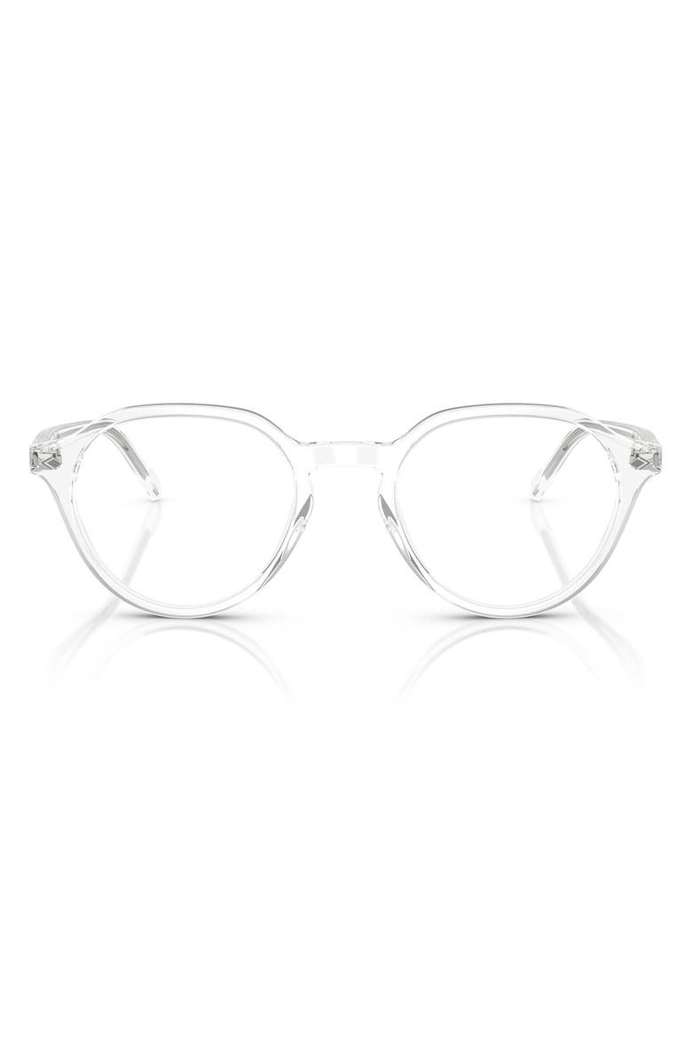 VOGUE 50mm Phantos Optical Glasses, Main, color, Clear Transparent
