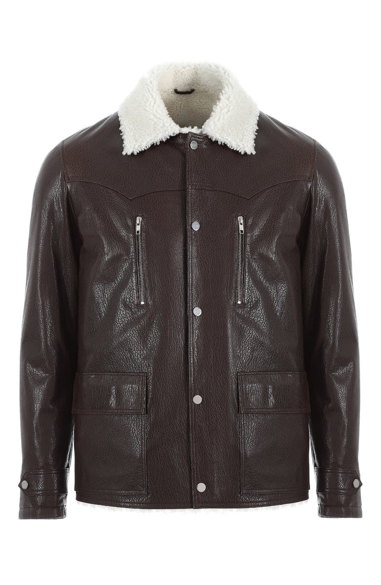Furniq UK Thomas Shearling Coat, Alternate, color,