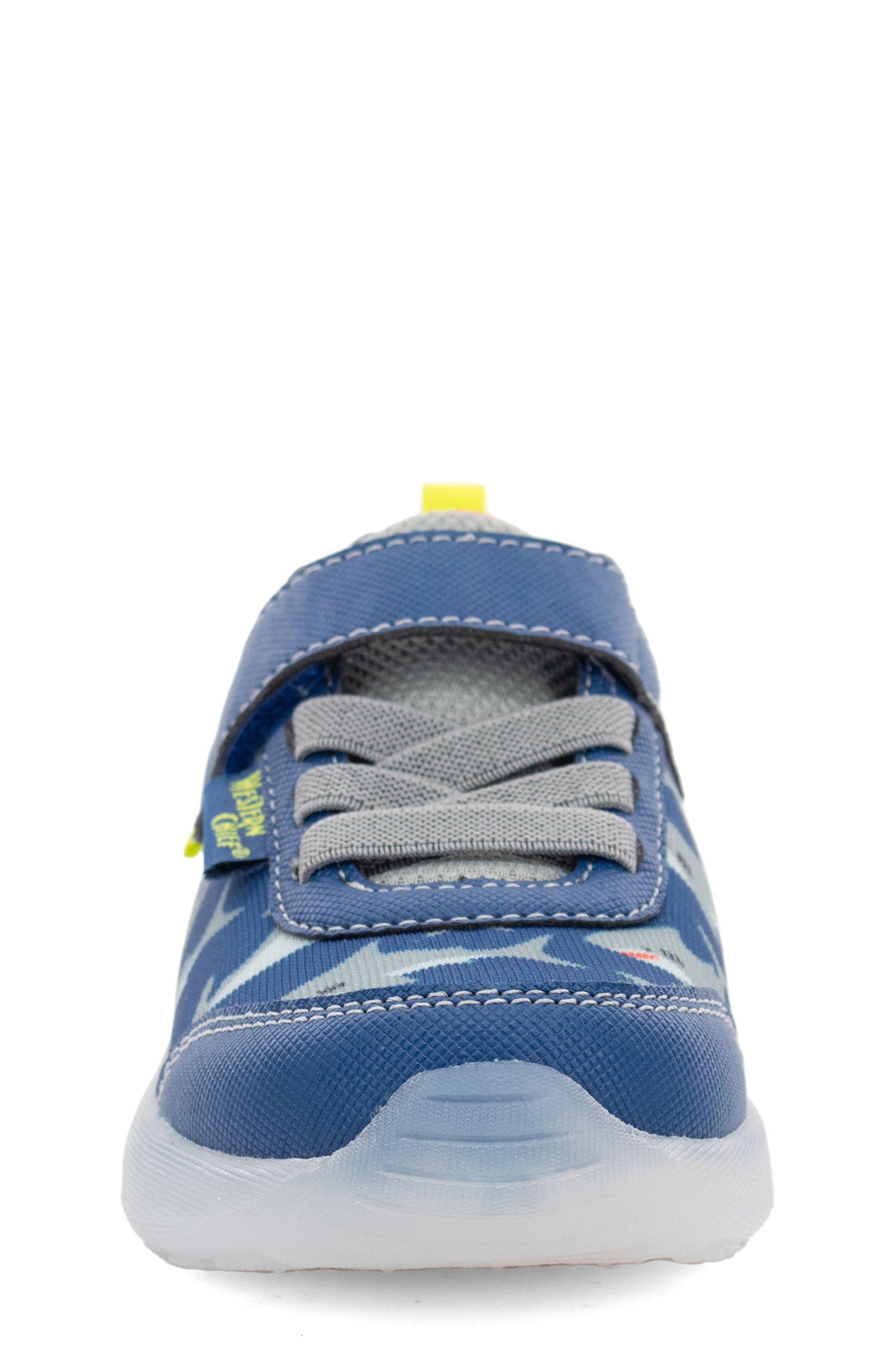 Western Chief Flash Feet Light-Up Sneaker, Alternate, color, Blue