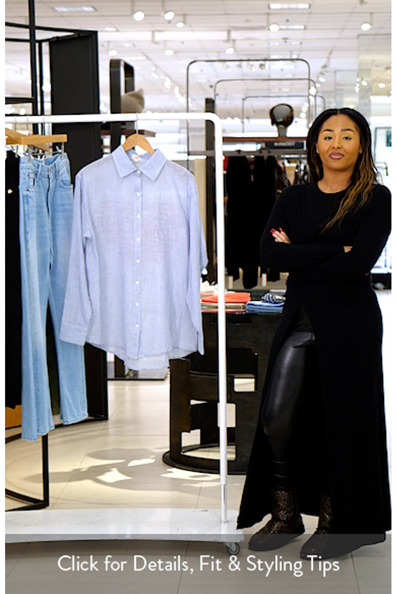 Stripe Cover-Up Shirt video
