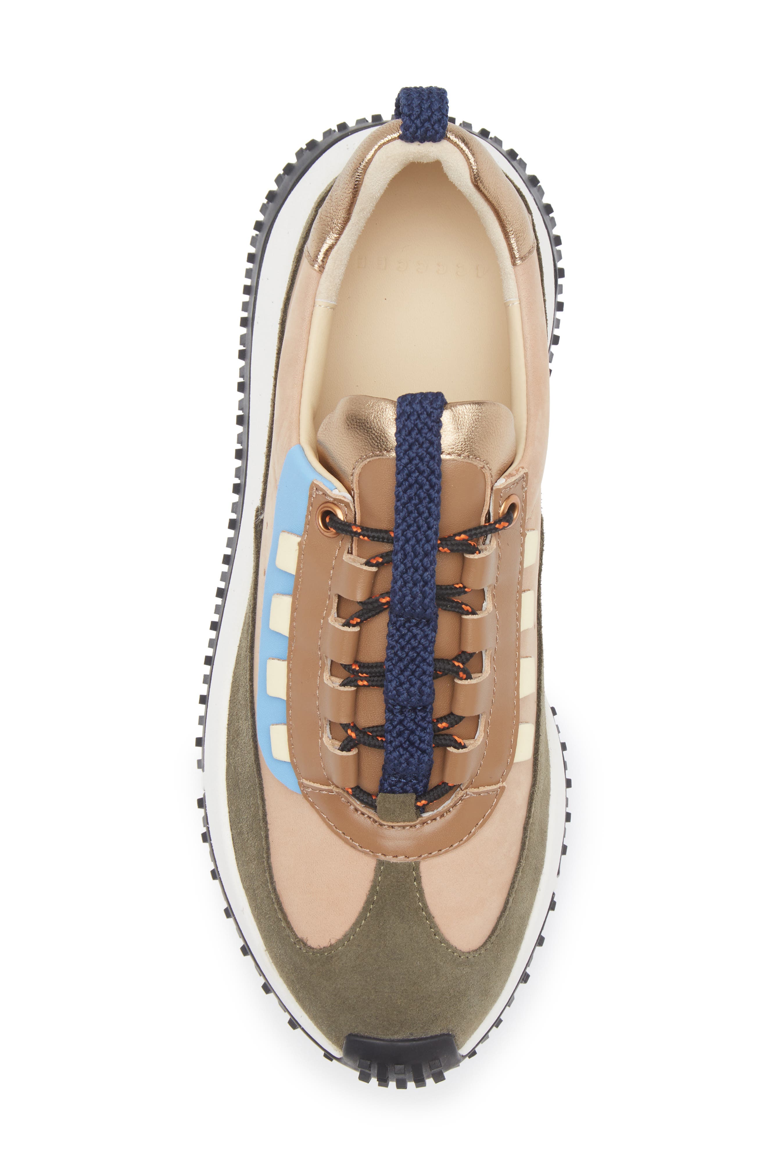 4CCCCEES Kapok Pinto Platform Sneaker, Alternate, color, Mud