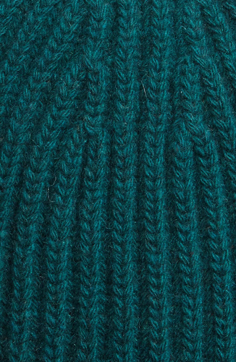Entireworld Recycled Cashmere Blend Beanie, Alternate, color, Green