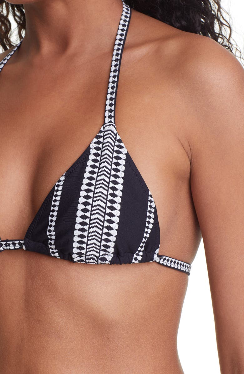 lemlem Luchia Triangle Bikini Top, Alternate, color,