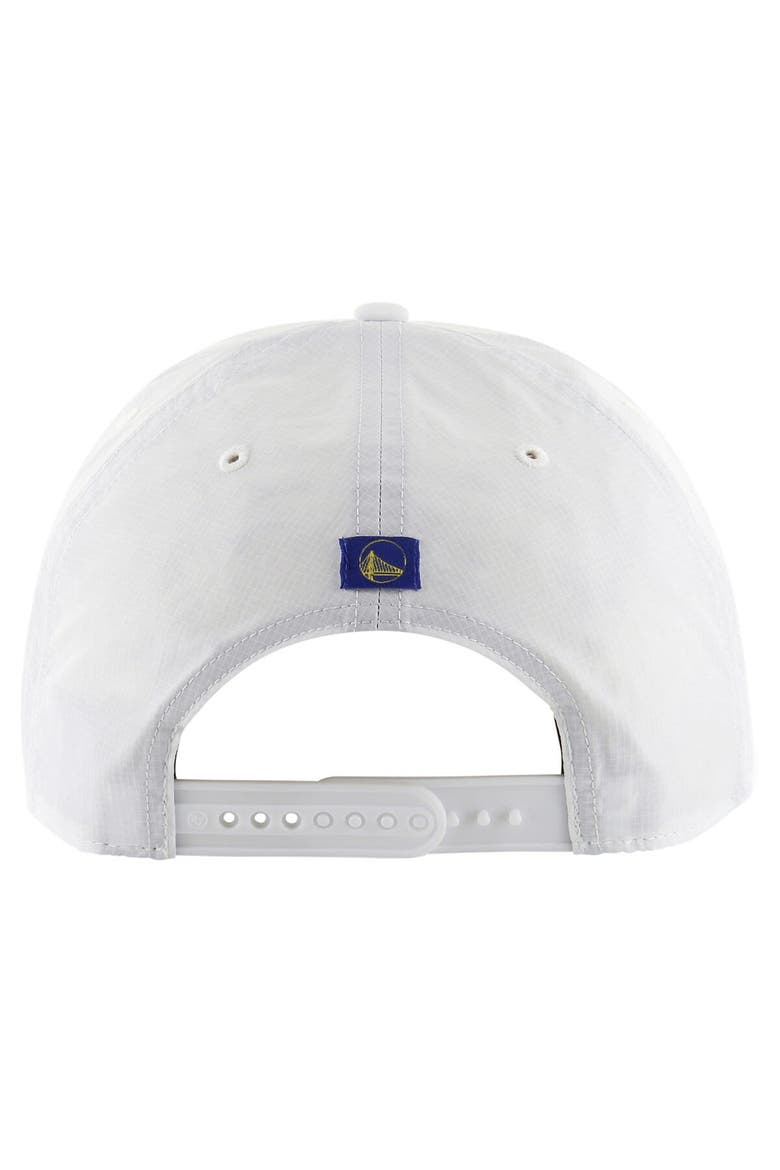 Men's '47 White Golden State Warriors Fairway Hitch brrr Adjustable Hat, Alternate, color, White