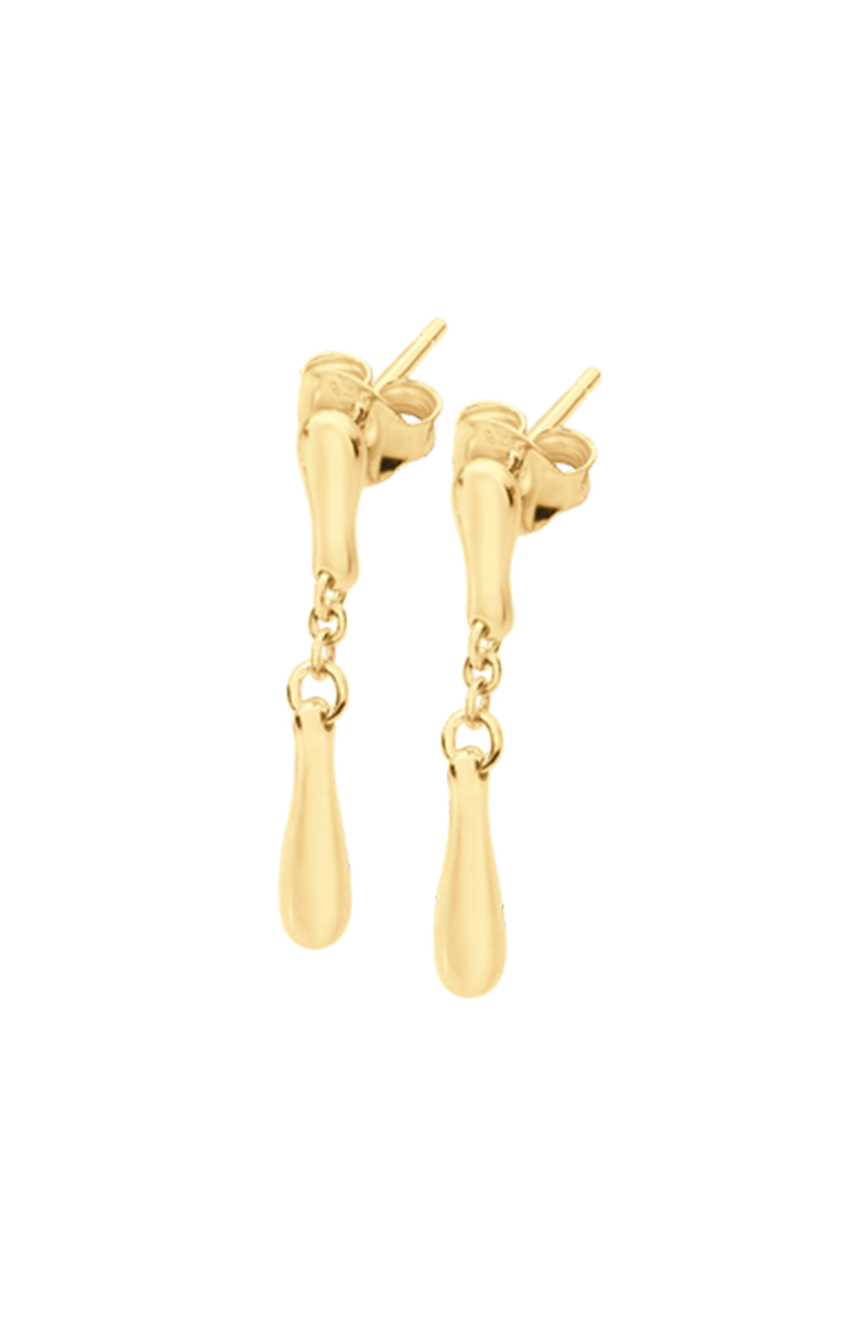 Lucy Quartermaine Falling Drop Earrings, Main, color, Gold Vermeil