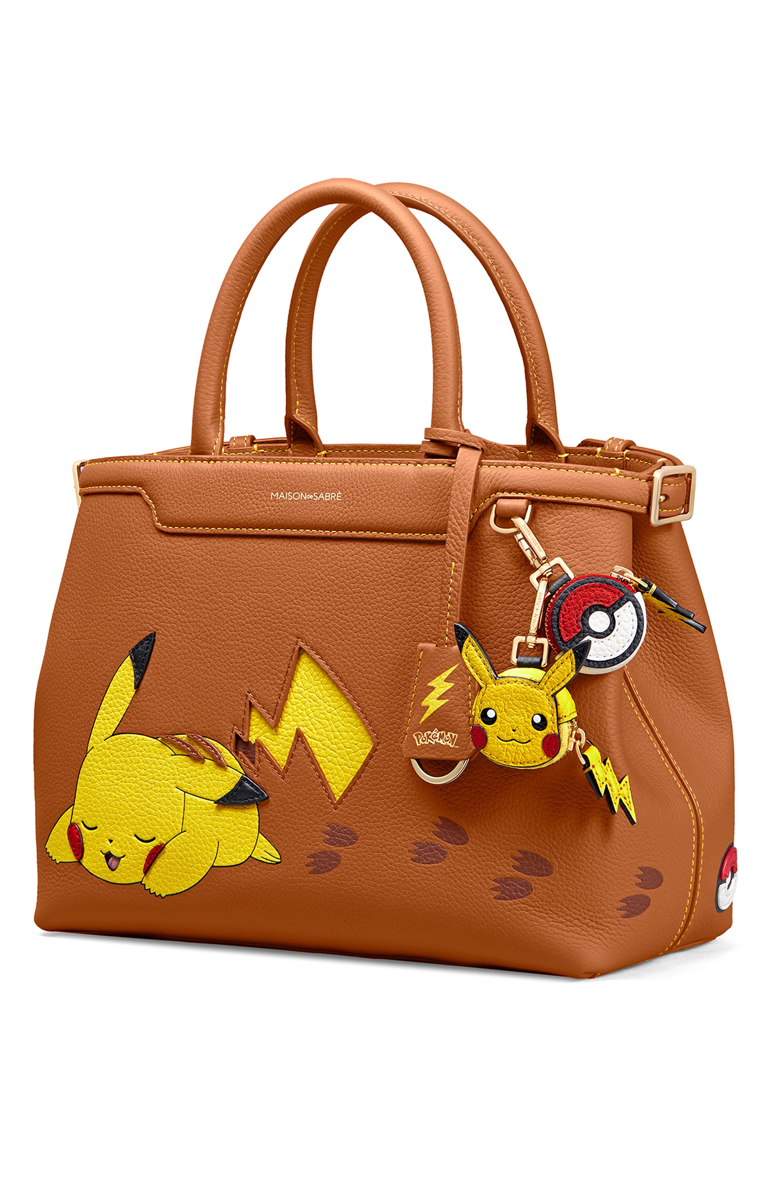 MAISON de SABRÉ The SABRÉMOJI Pokémon Charm, Alternate, color, Poké Ball