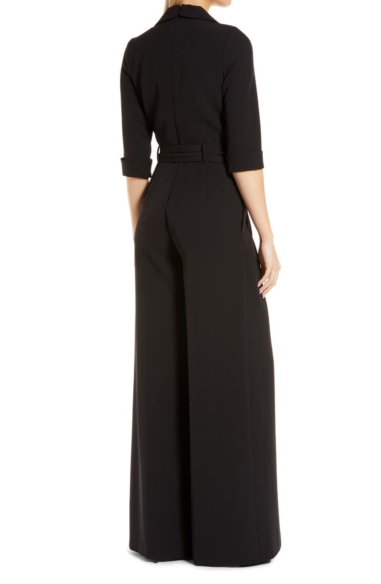 Black Halo Lucinda Wide Leg Jumpsuit, Alternate, color,