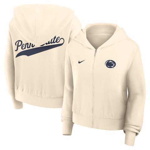 売れ筋商品|||ナイキ カットソー トップス レディース Women's Cream Tennessee Volunteers Chill Midi Full-Zip Hoodie Cream Women's Nike Cream Tennessee Volunteers Cropped Chill Full