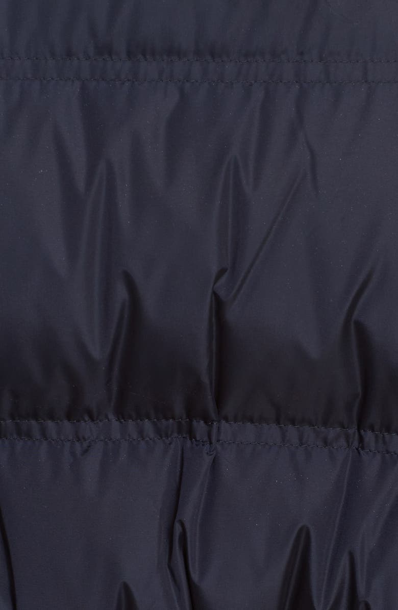 Moncler 'Amelie' Water-Resistant Down Coat with Genuine Mongolian & Genuine Kalgan Lamb Fur Trim, Alternate, color,