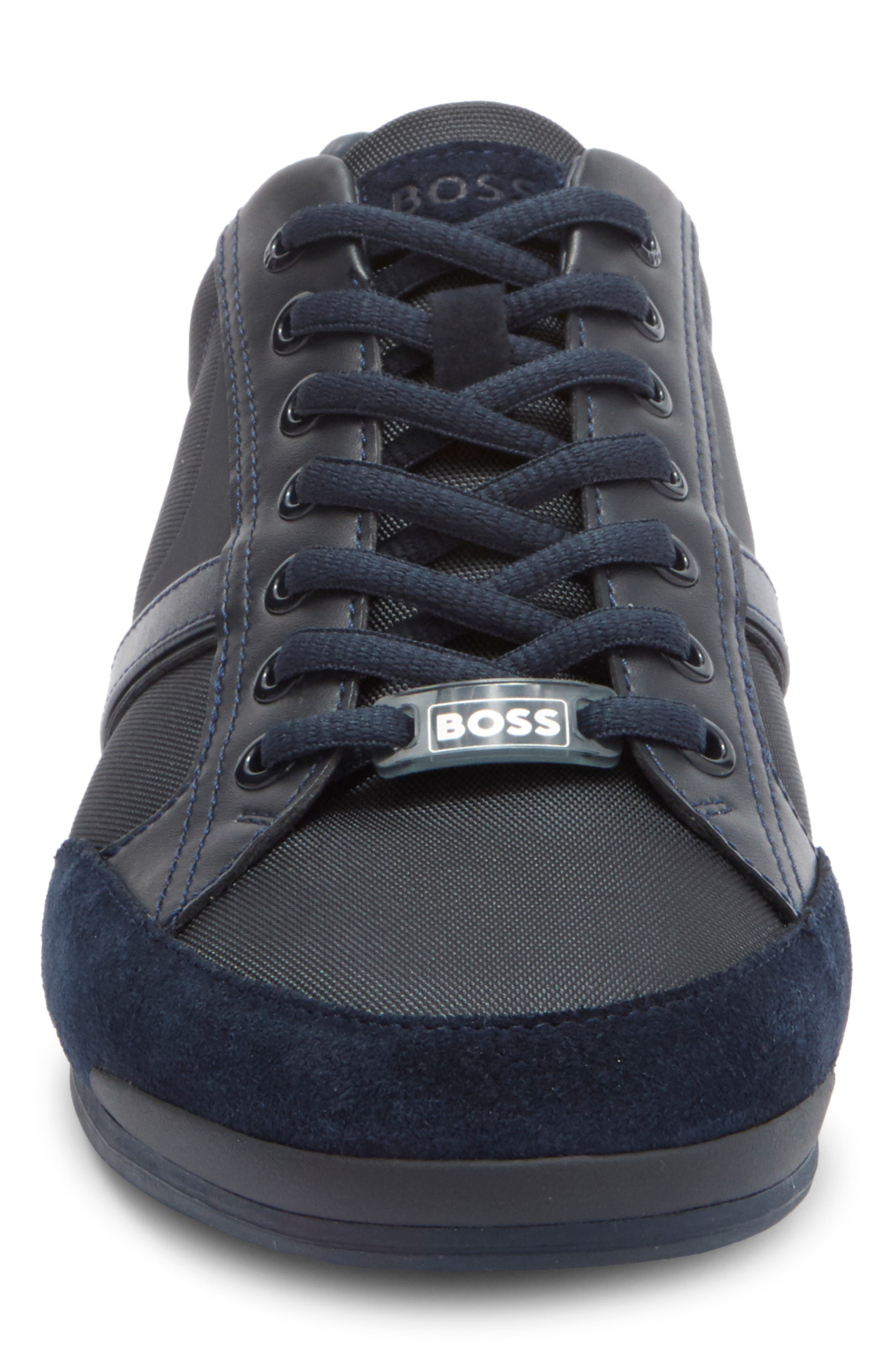 Saturn Low Top Sneaker, Alternate, color, DK BU