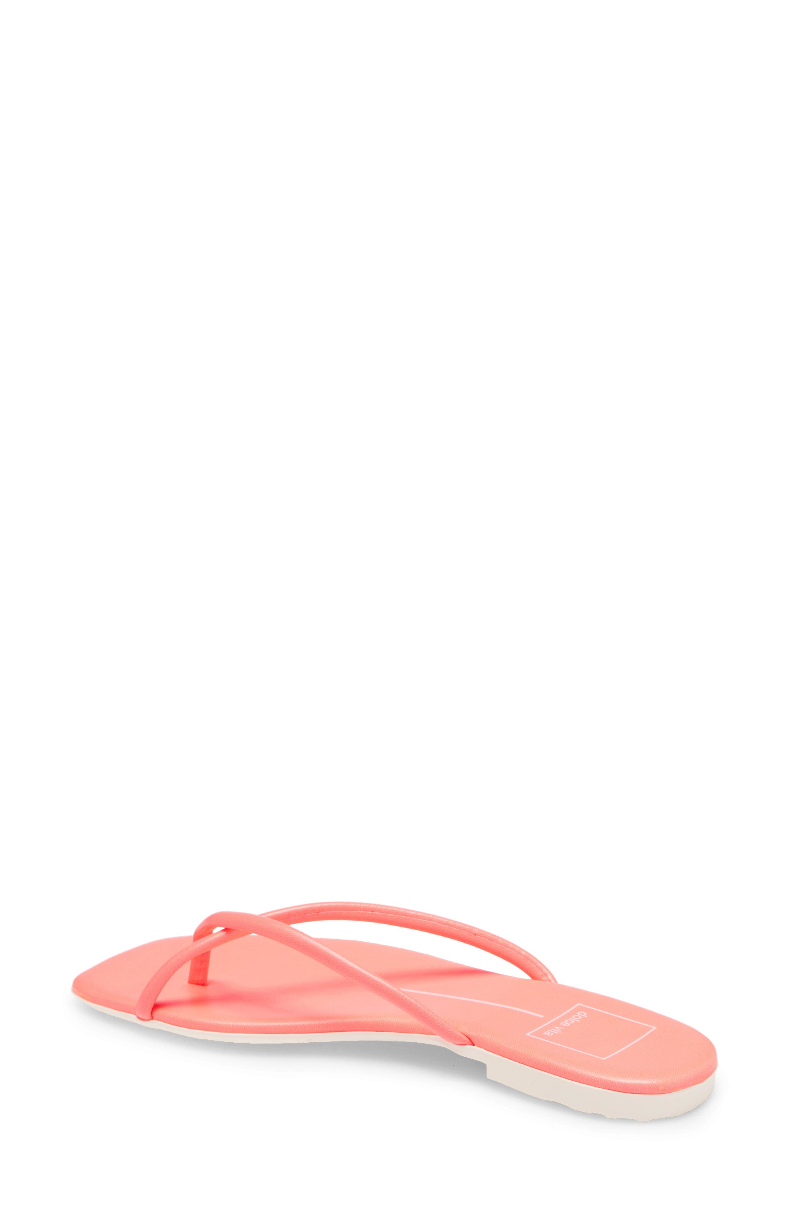 Lyza Flip Flop, Alternate, color, CORAL STELLA