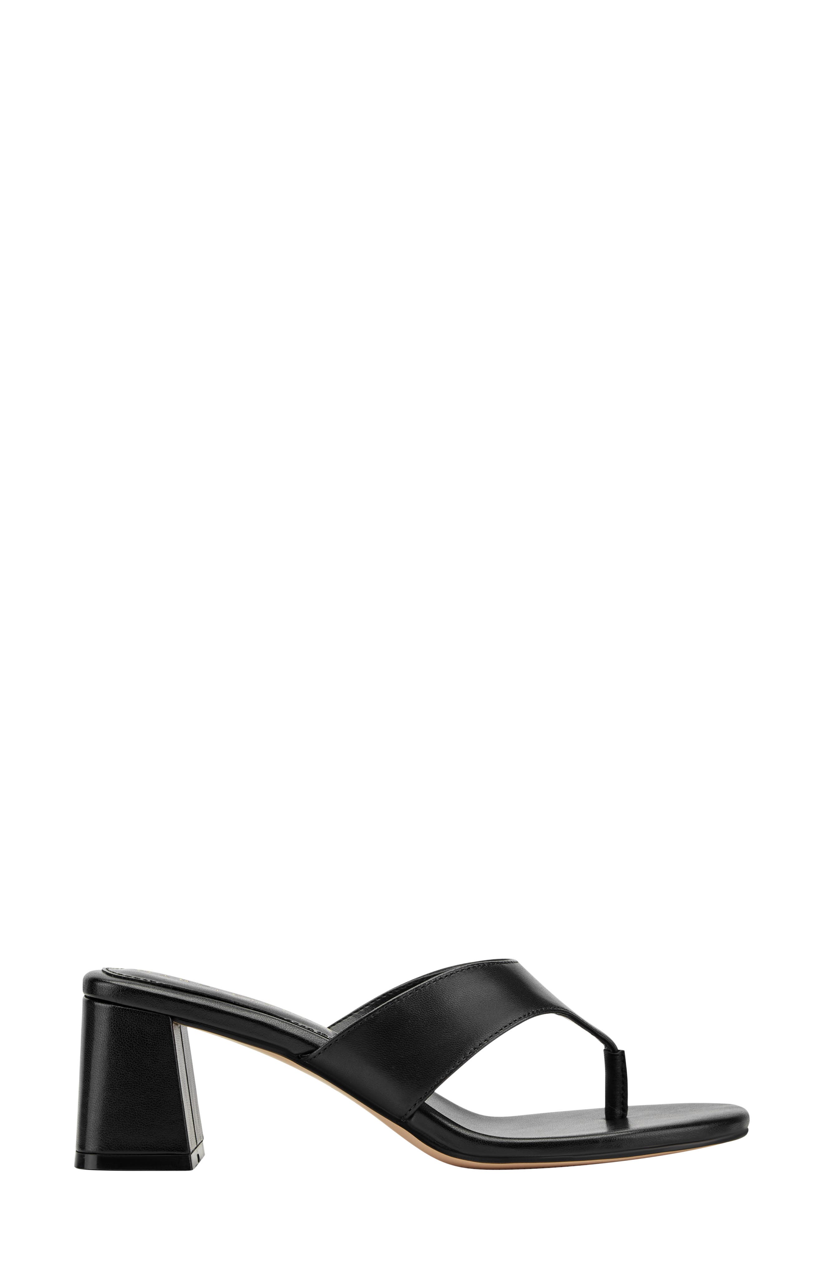 Marc Fisher LTD Arcee Sandal, Alternate, color, Black